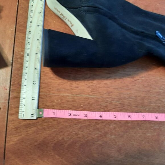 NEW ! Sam Edelman Cosette Suede Over Knee High Black Boot Size 6.5 - Picture 5 of 7